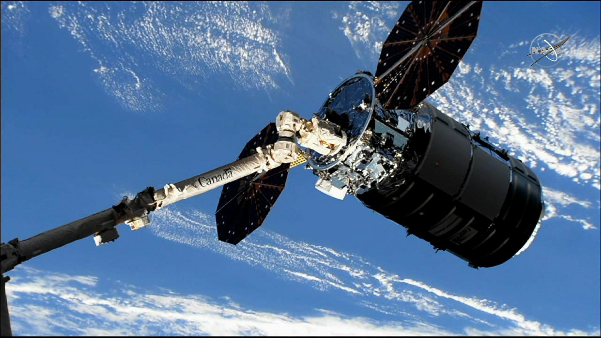 Cargo capsule reaches International Space Station